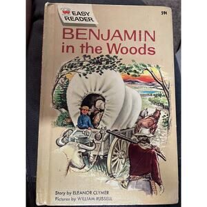 Wonder Books Easy Reader - Benjamin in the Woods Eleanor Clymer - HC 1962